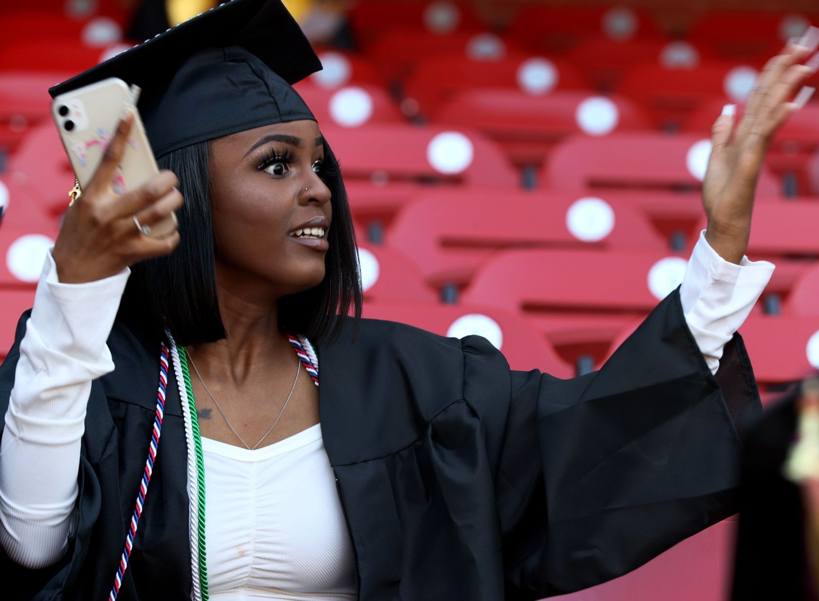 SLPS hold graduation ceremonies at Busch Stadium